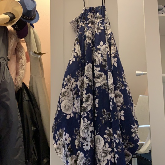 Prom/homecoming dress. High to low. Strapless. - Picture 2 of 4